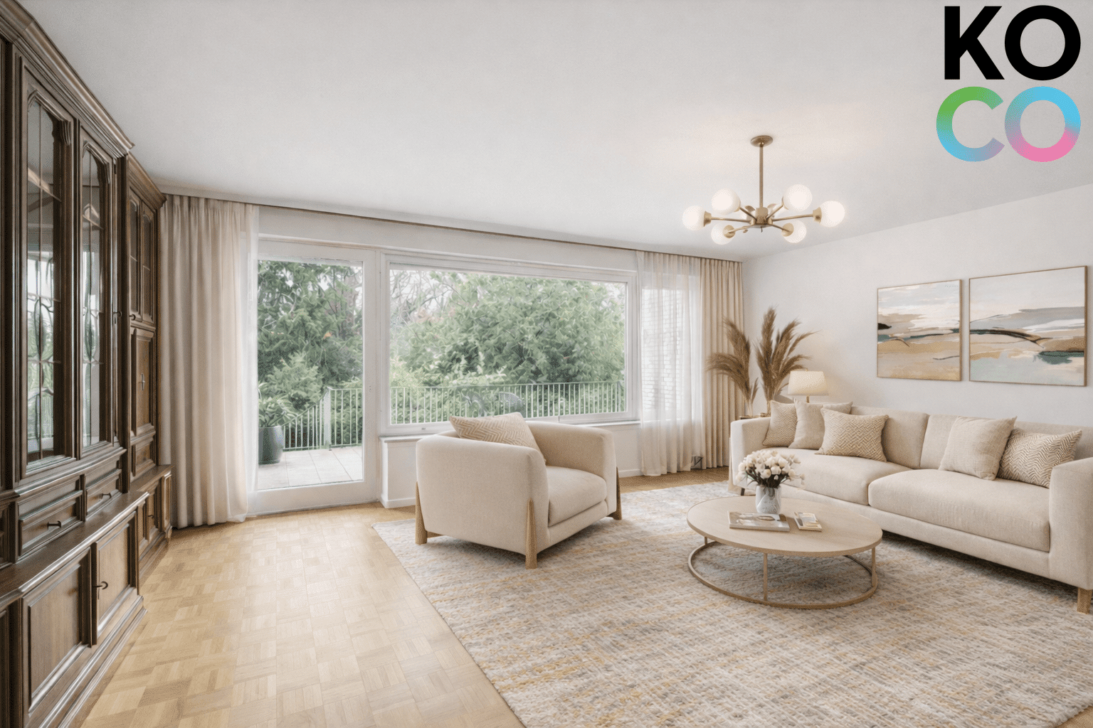 Wohnzimmer Visualisiert