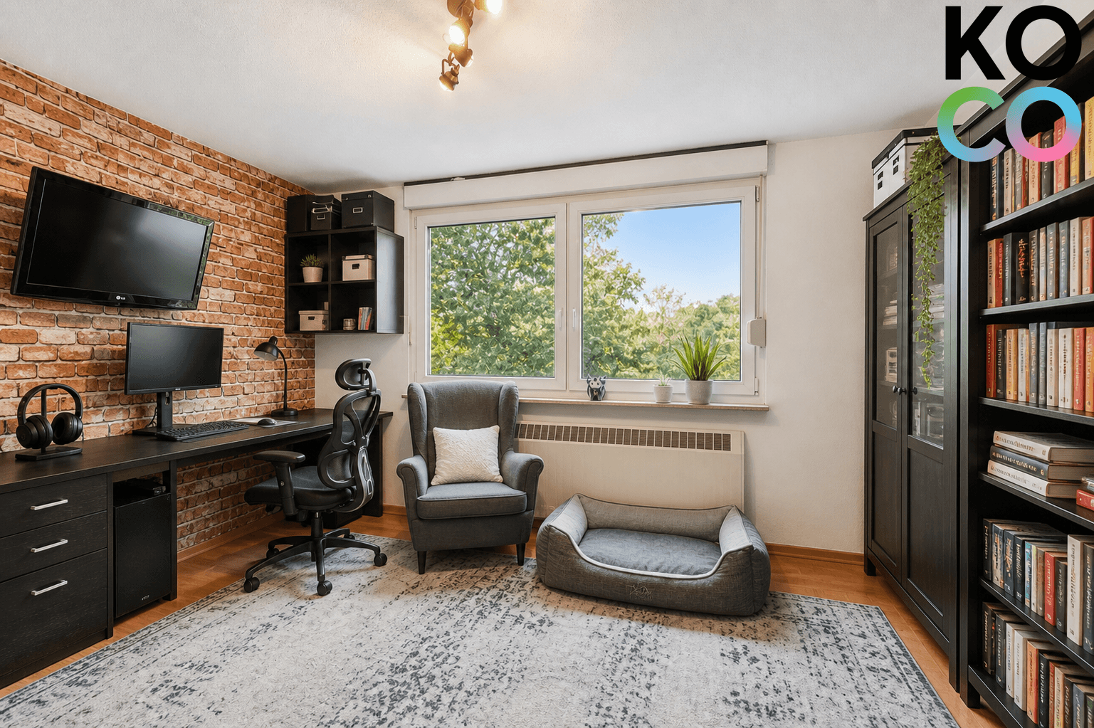 KI-Visualisierung Schlafzimmer 3