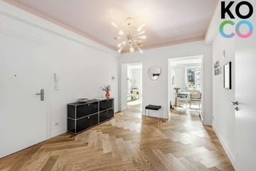 Exklusives Zuhause in zentraler Lage: 3-Zimmer-Wohnung mit Balkon, 40476 Düsseldorf, Etagenwohnung