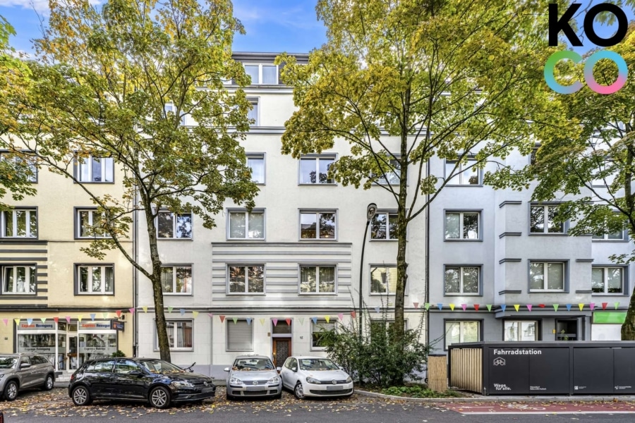 Ansicht - Exklusives Zuhause in zentraler Lage: 3-Zimmer-Wohnung mit Balkon