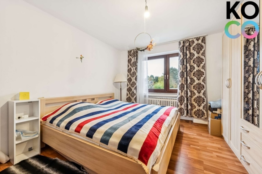Schlafzimmer - Helle und gepflegte 3-Zimmer-Wohnung – ideal für Paare oder Anleger