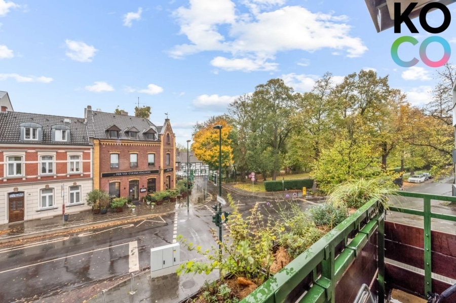 Aussicht Balkon - Helle und gepflegte 3-Zimmer-Wohnung – ideal für Paare oder Anleger