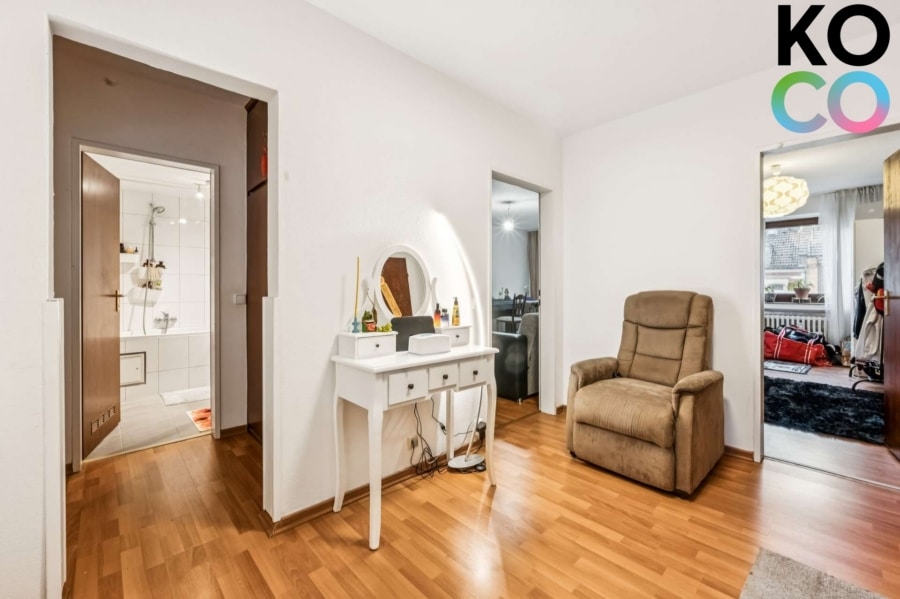 Flur - Helle und gepflegte 3-Zimmer-Wohnung – ideal für Paare oder Anleger