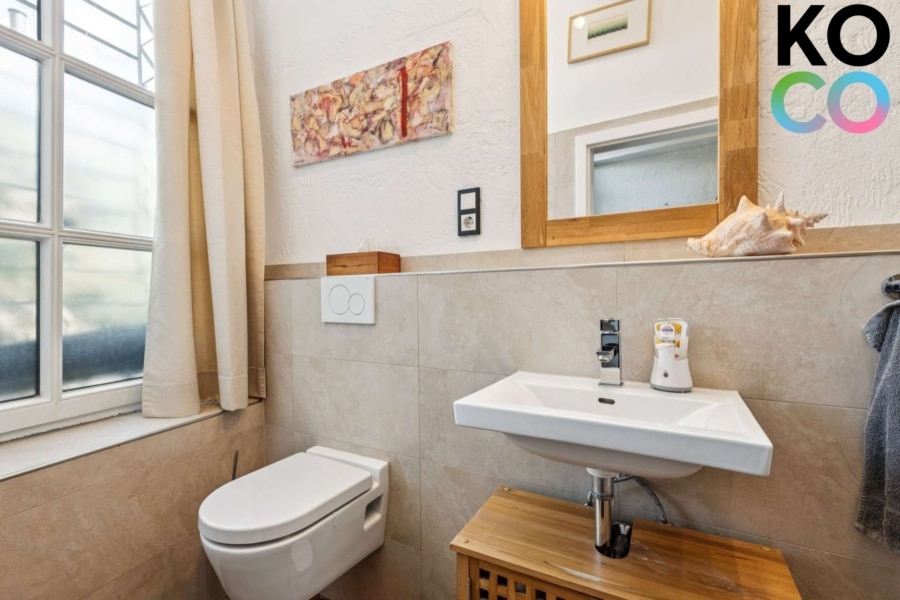 Gästebad mit Dusche