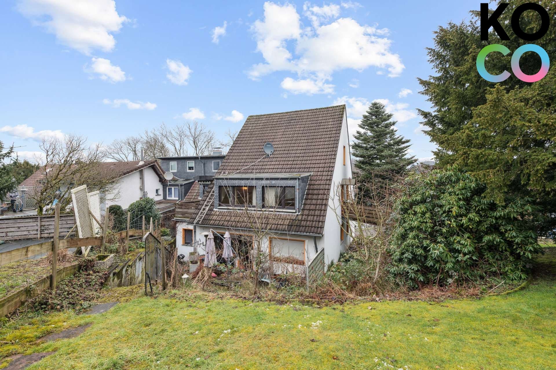 Rückansicht Haus