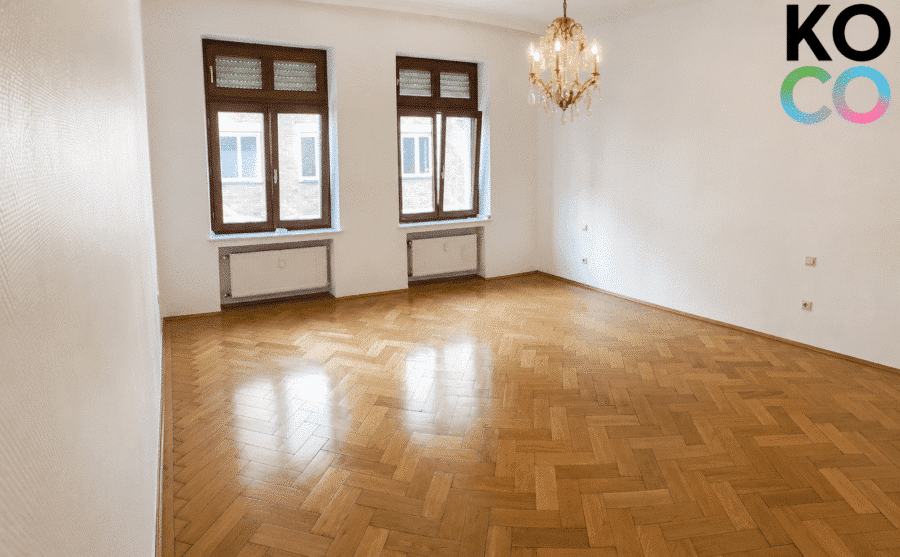 Schlafzimmer - Repräsentative 130 m² Altbauwohnung mit 100 m² Garten und Sonnenterrassen am Minto