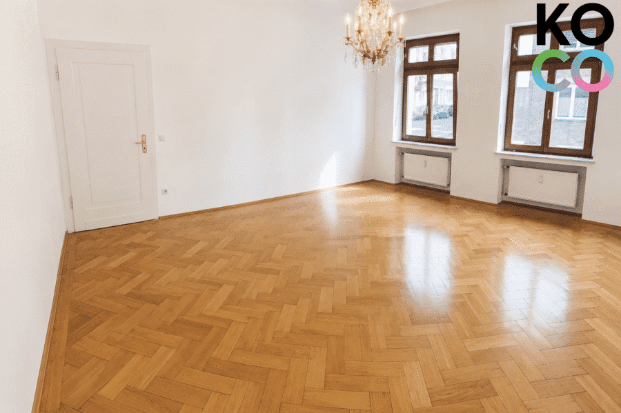 Schlafzimmer - Repräsentative 130 m² Altbauwohnung mit 100 m² Garten und Sonnenterrassen am Minto