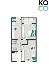 Grundriss Obergeschoss