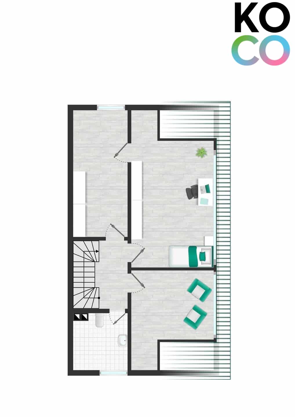 Grundriss Dachgeschoss