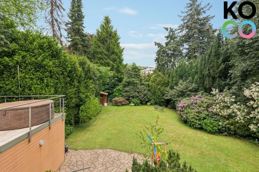 Garten - Seltene Gelegenheit in Ratingen-Mitte – Freistehendes Einfamilienhaus mit wunderschönem Garten