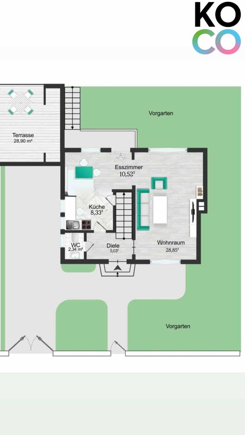 Grundriss EG