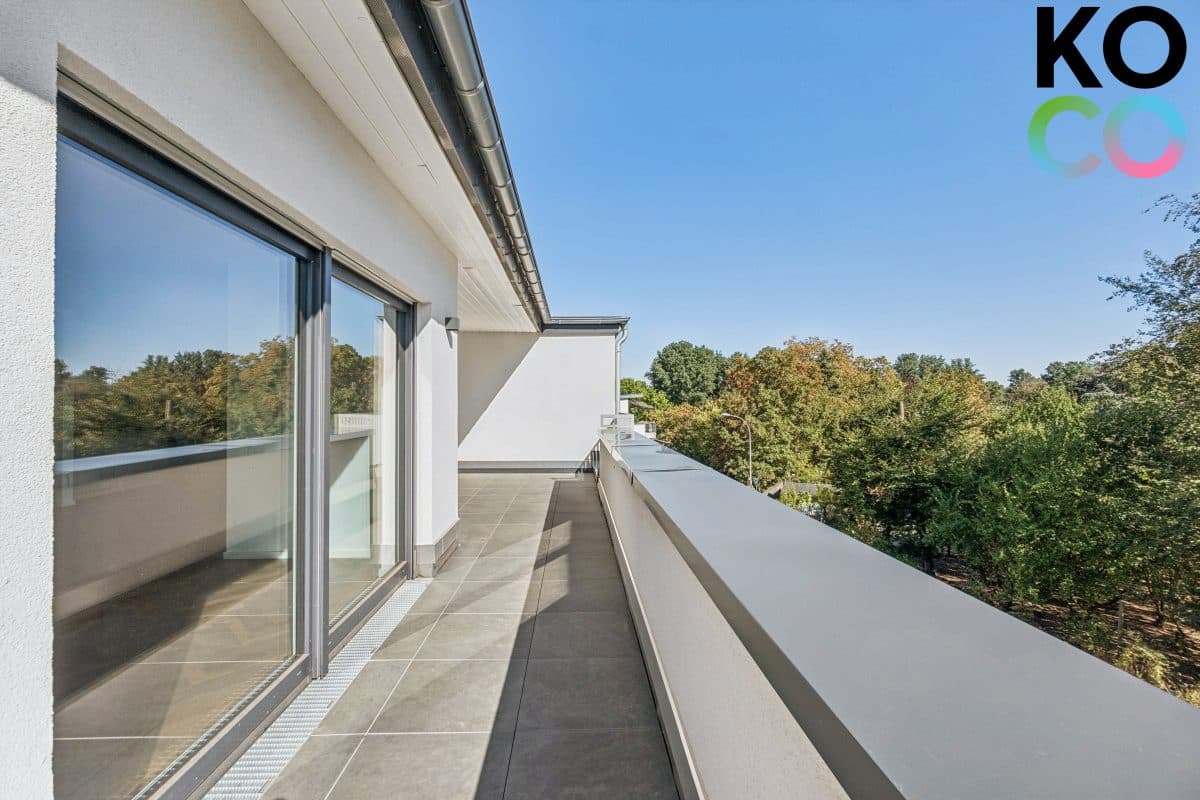 Großzügige Dachterrasse