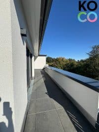 Umlaufende Dachterrasse