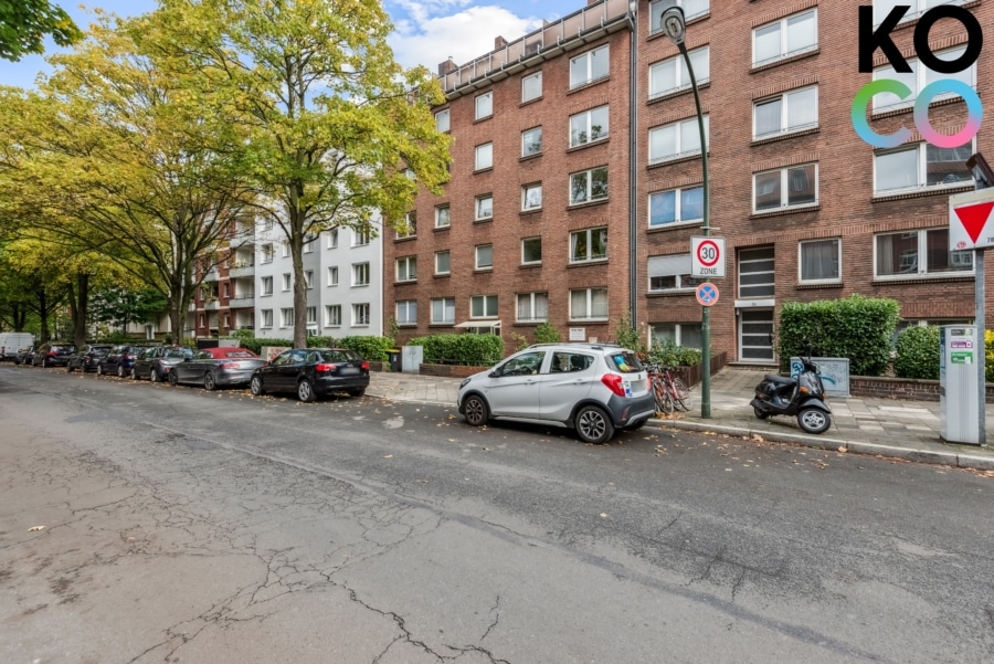 Hausansicht erweiterte Perspektive - Investieren in Toplage: Maisonettewohnung mit Terrasse