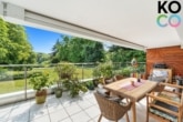 Terrasse mit Blick ins Grüne