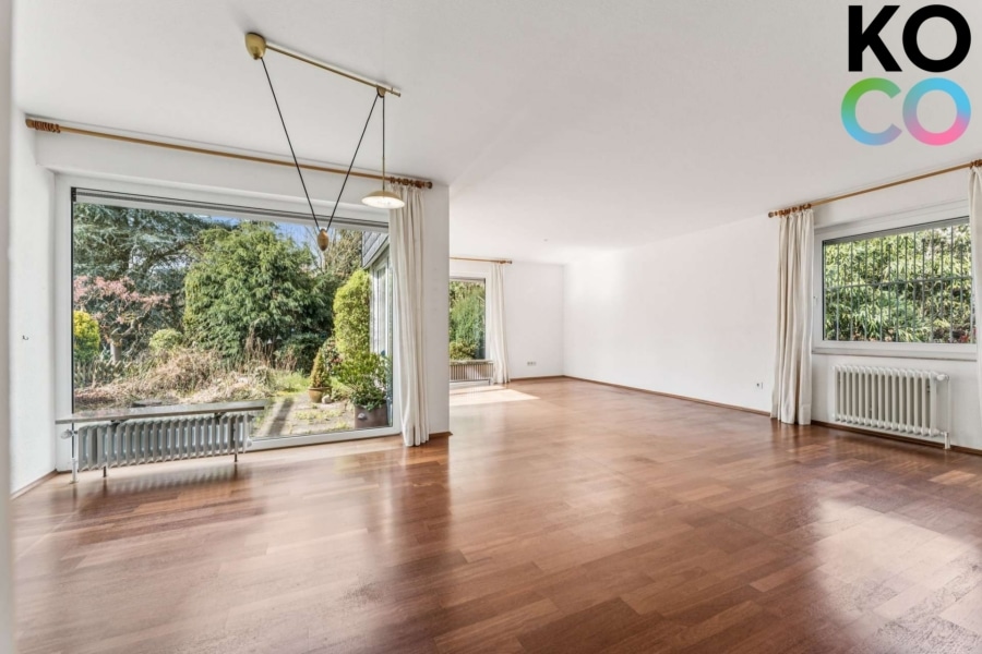 Wohnzimmer - Reihenendhaus mit Gartenparadies