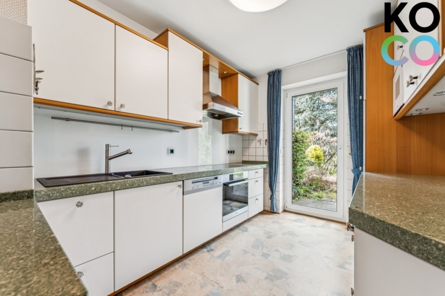 Küche - Reihenendhaus mit Gartenparadies