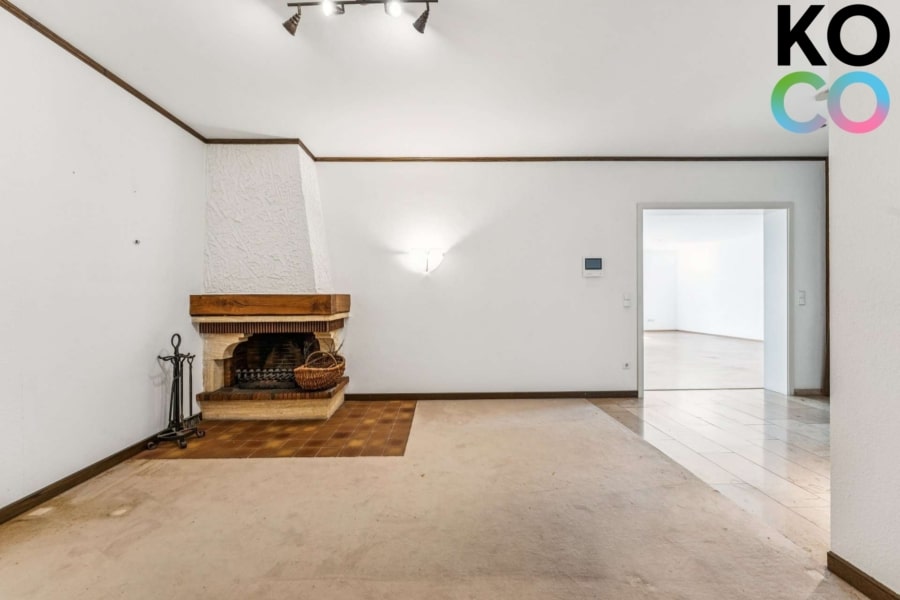 Kaminzimmer - Reihenendhaus mit Gartenparadies