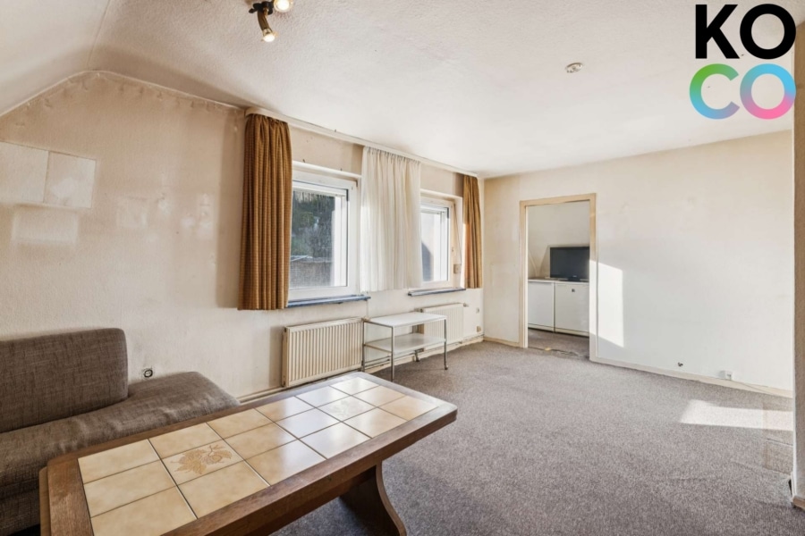 Wohnzimmer - Kapitalanlage oder Eigennutzung?! – 2,5 Zimmer in Neviges