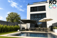 Lofthaus mit Pool