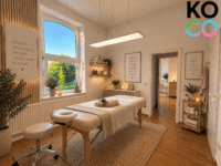 Einrichtungsbeispiel Massage - KI-generiert