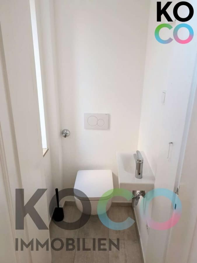 Gäste WC - Stadtvilla mit Altbaucharme in perfekter Lage!