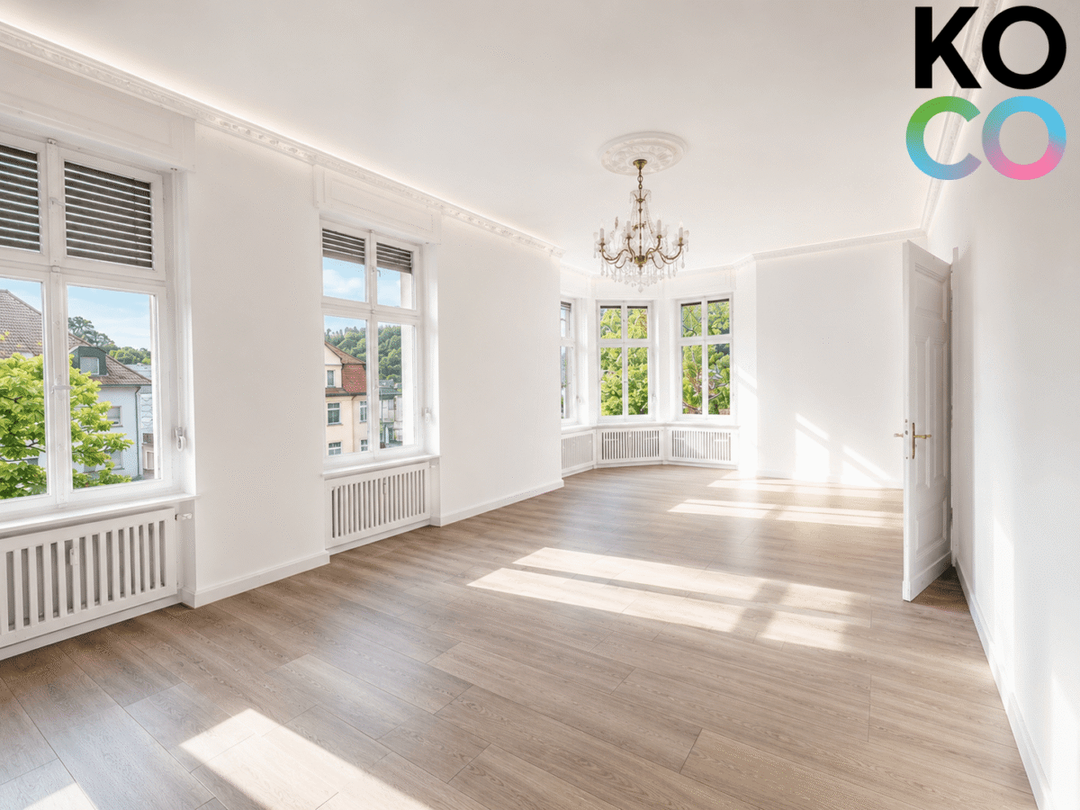 Wohnzimmer / KI-Visualisierung