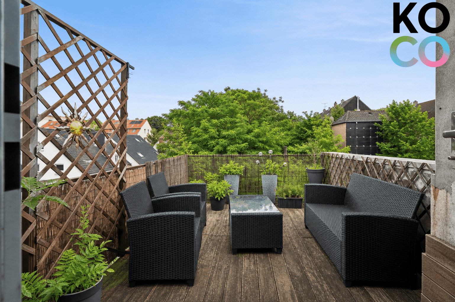 Dachterrasse