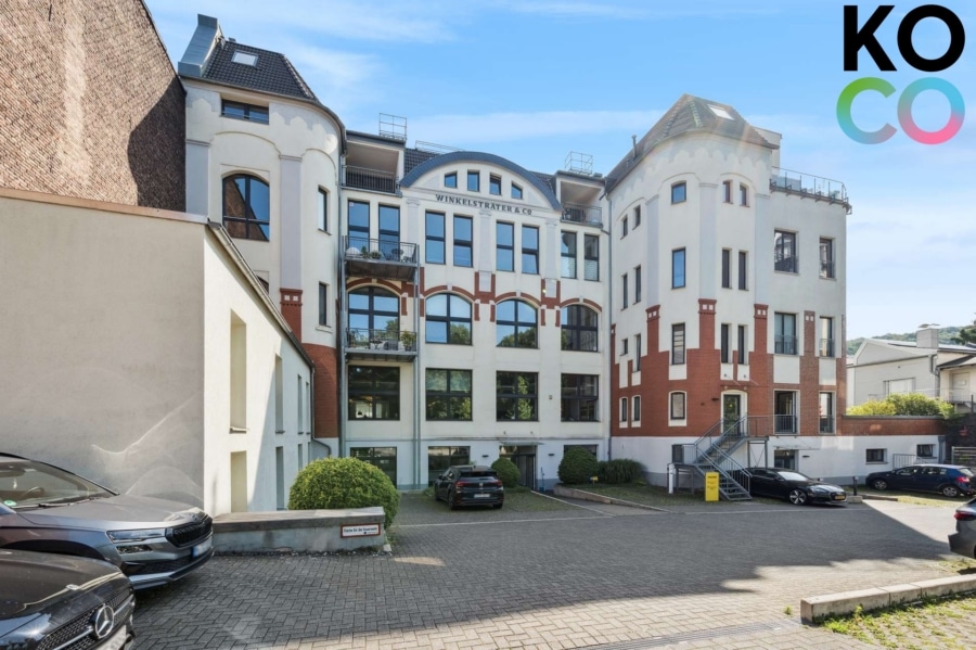 Fassade - Exklusives Loft 4,20 m Decken! 100qm Terrasse & Blick ins Grüne!