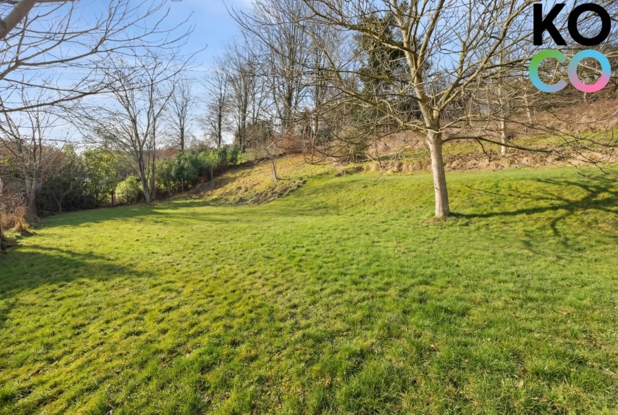 Gartenbereich Hanglage (Visualisierter Zustand) - 3 Einheiten. Riesiges Grundstück. Starker Preis – Mehrfamilienhaus mit vielen Möglichkeiten!