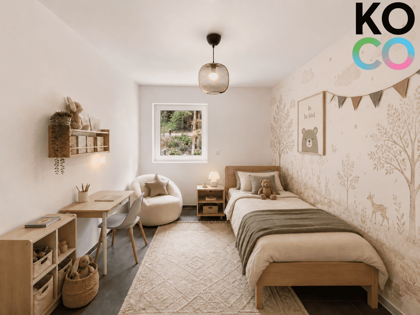 Schlafzimmer 2 / Einrichtungsbeispiel