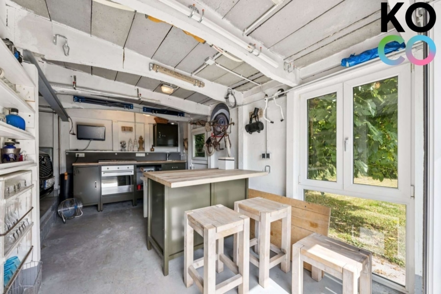 Outdoor-Küche - Wohnen und Arbeiten in TOP Lage! Familienparadies ohne Kompromisse!