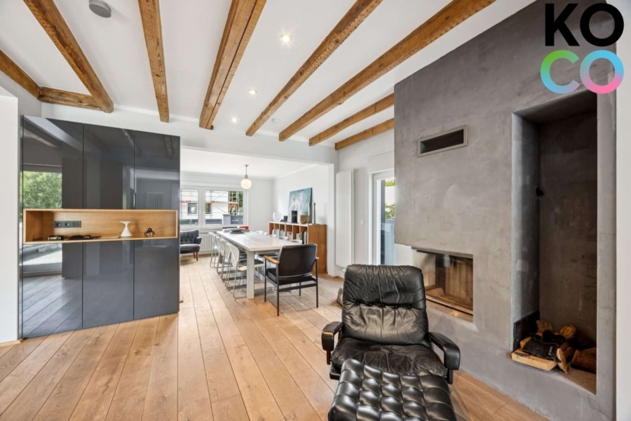 Essbereich - Wohnen und Arbeiten in TOP Lage! Familienparadies ohne Kompromisse!