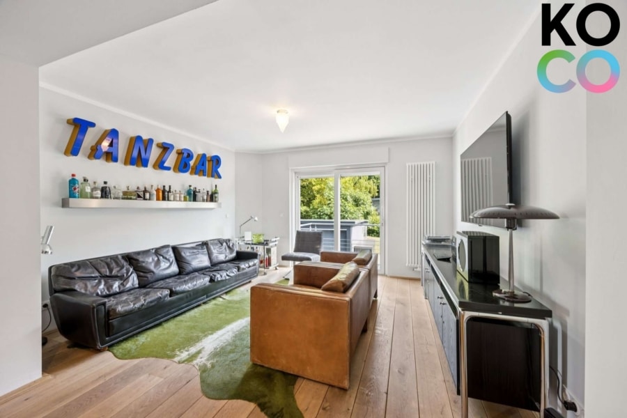 Wohnzimmer - Wohnen und Arbeiten in TOP Lage! Familienparadies ohne Kompromisse!