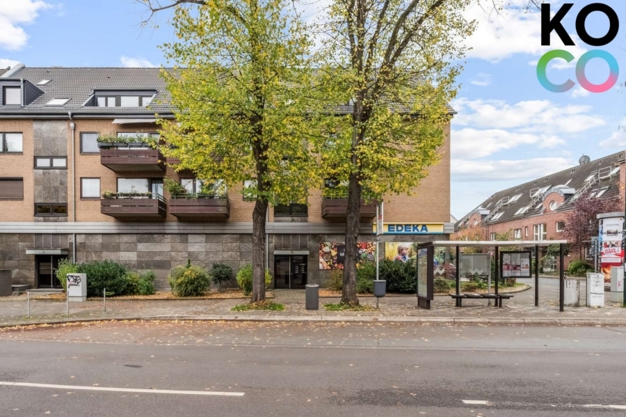 Eingang - Charmante 3-Zimmer-Wohnung mit durchdachtem Grundriss in ruhiger Lage von Düsseldorf-Urdenbach