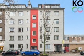 Charmante 3-Zimmer-Wohnung mit Balkon in begehrter Lage von Düsseltal, 40237 Düsseldorf, Etagenwohnung